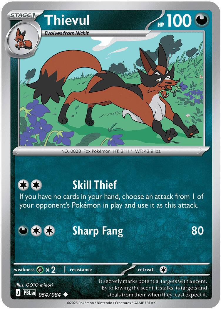 Thievul (054/084) [Mega Evolution: Pitch Black] | Clutch Gaming