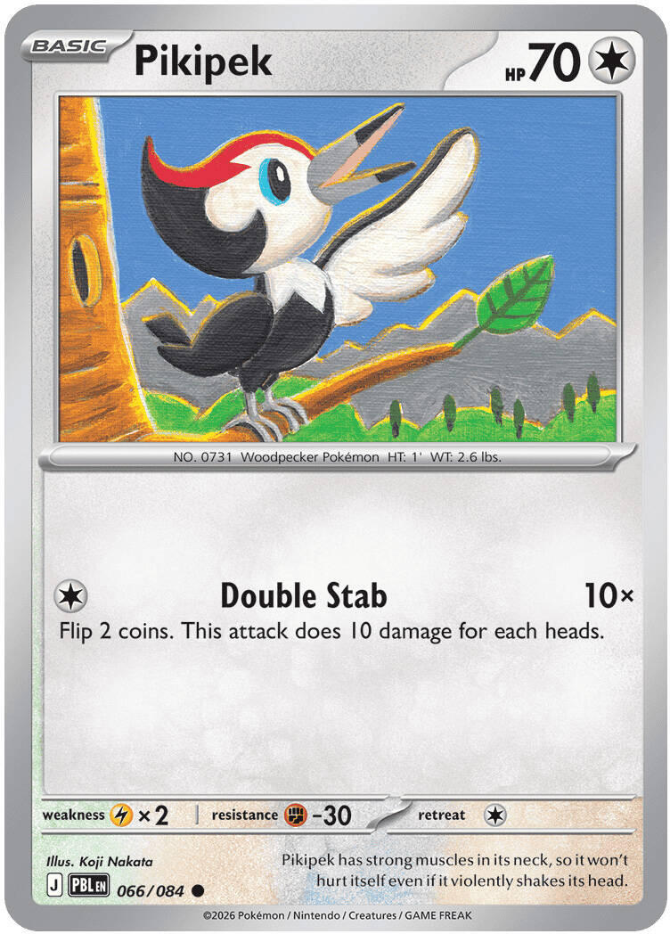 Pikipek (066/084) [Mega Evolution: Pitch Black] | Clutch Gaming