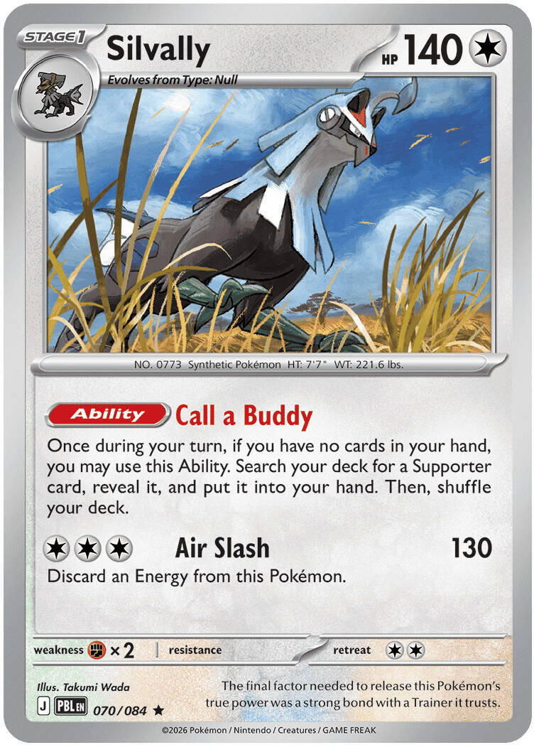 Silvally (070/084) [Mega Evolution: Pitch Black] | Clutch Gaming
