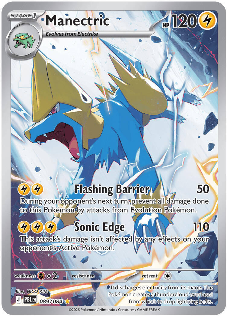 Manectric (089/084) [Mega Evolution: Pitch Black] | Clutch Gaming