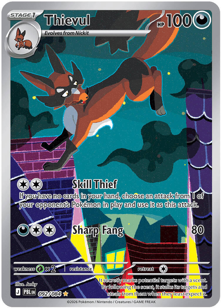 Thievul (092/084) [Mega Evolution: Pitch Black] | Clutch Gaming