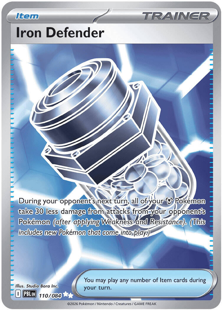 Iron Defender (110/084) [Mega Evolution: Pitch Black] | Clutch Gaming