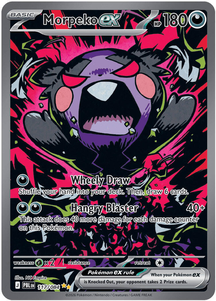 Morpeko ex (117/084) [Mega Evolution: Pitch Black] | Clutch Gaming
