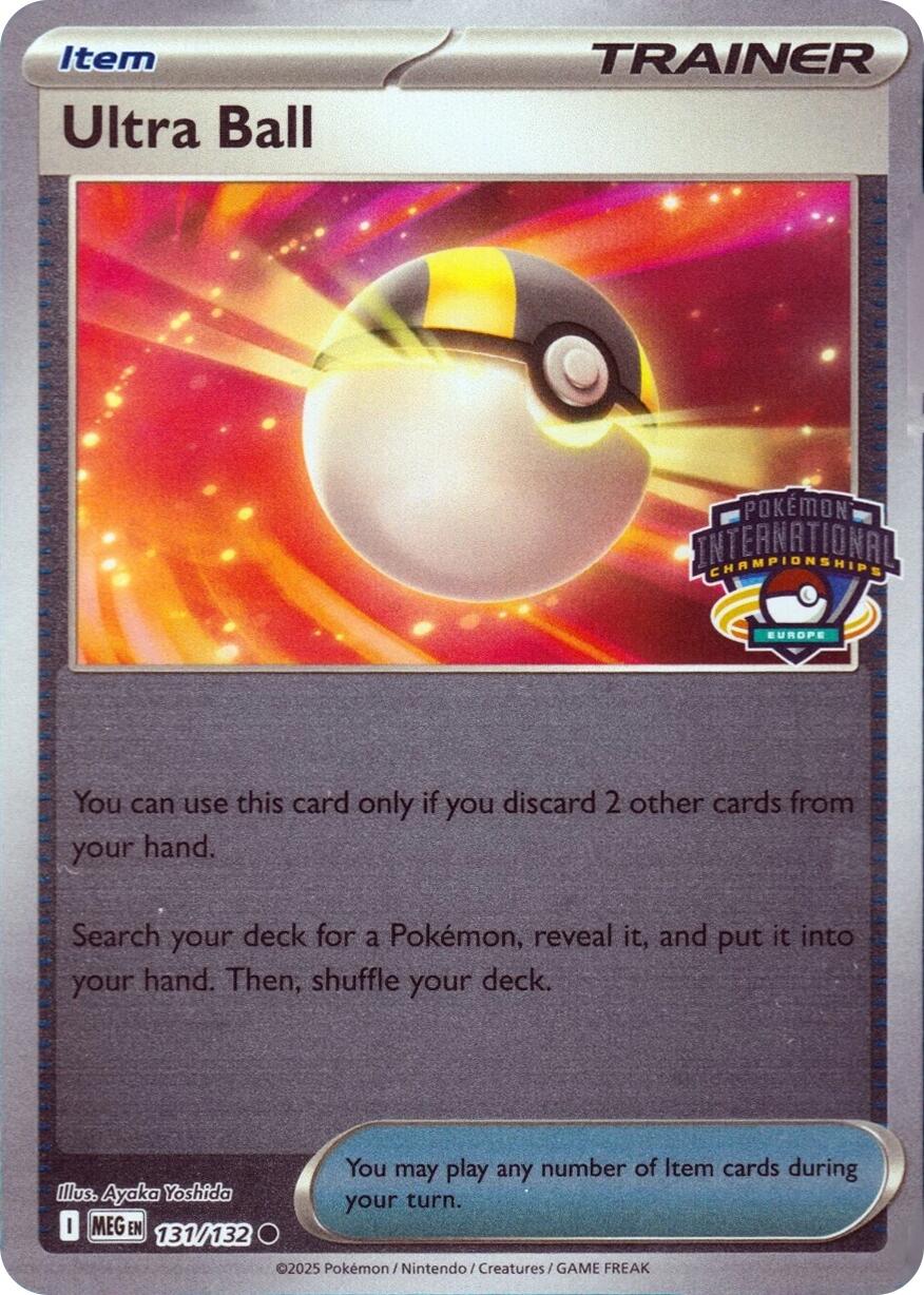 Ultra Ball (131/132) (European International Championship) [League & Championship Cards] | Clutch Gaming