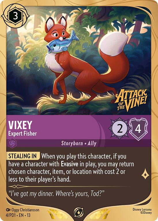 Vixey - Expert Fisher (4) [Promo Cards] | Clutch Gaming