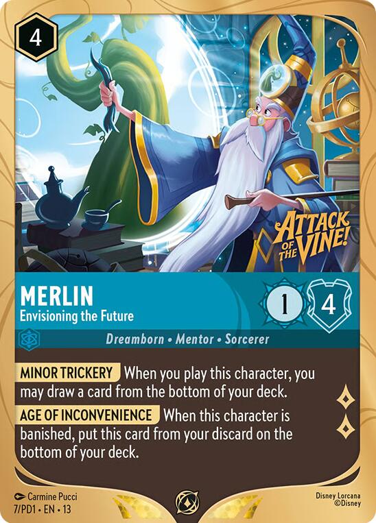 Merlin - Envisioning the Future (7) [Promo Cards] | Clutch Gaming