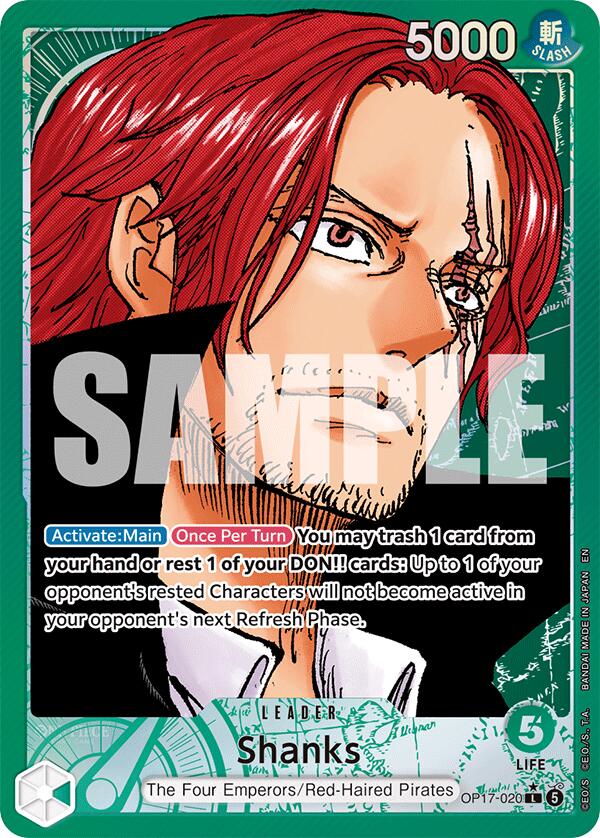Shanks (Alternate Art) [The World's Strongest Warriors] | Clutch Gaming