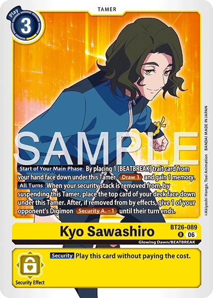 Kyo Sawashiro [BT26-089] [Timeless Bonds] | Clutch Gaming
