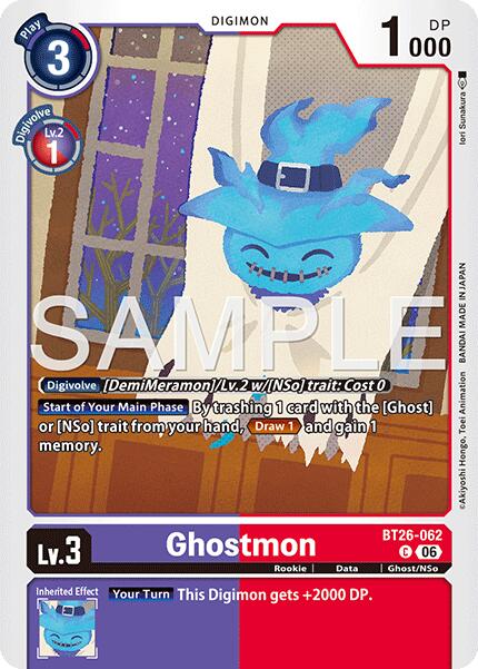 Ghostmon [BT26-062] [Timeless Bonds] | Clutch Gaming