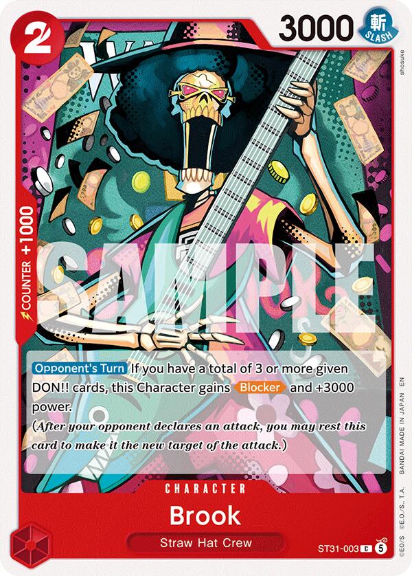 Brook [Starter Deck: RED Monkey.D.Luffy] | Clutch Gaming