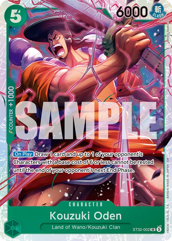 Kouzuki Oden [Starter Deck: GREEN Roronoa Zoro] | Clutch Gaming