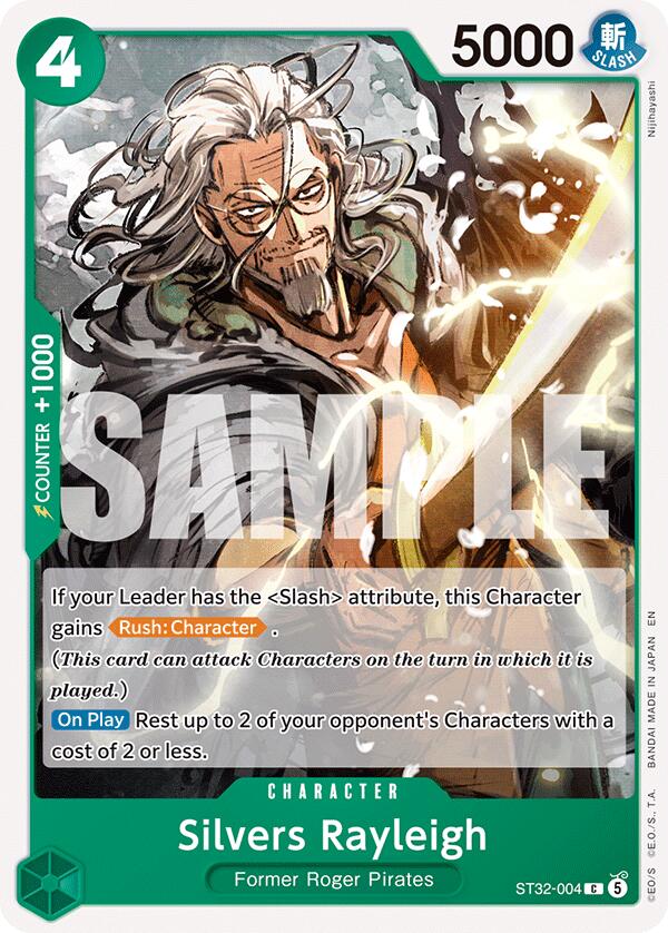 Silvers Rayleigh [Starter Deck: GREEN Roronoa Zoro] | Clutch Gaming