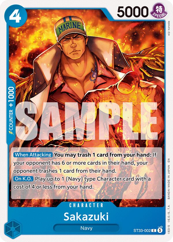 Sakazuki [Starter Deck: BLUE Kuzan] | Clutch Gaming