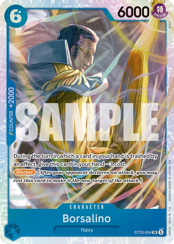 Borsalino [Starter Deck: BLUE Kuzan] | Clutch Gaming