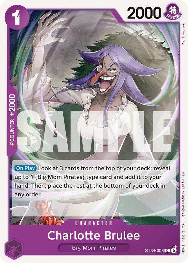 Charlotte Brulee [Starter Deck: PURPLE Charlotte Katakuri] | Clutch Gaming
