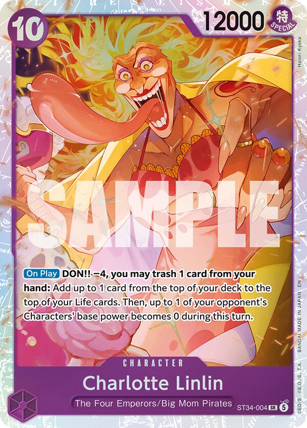 Charlotte Linlin [Starter Deck: PURPLE Charlotte Katakuri] | Clutch Gaming