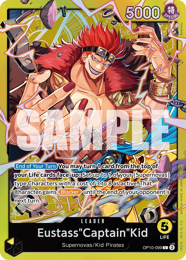 Eustass"Captain"Kid [Starter Deck: 3D2Y] | Clutch Gaming