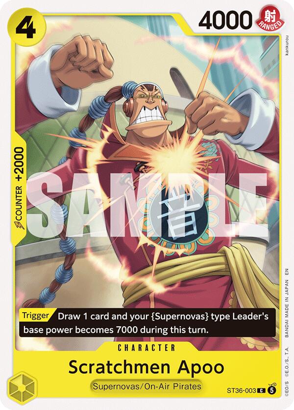 Scratchmen Apoo [Starter Deck: 3D2Y] | Clutch Gaming