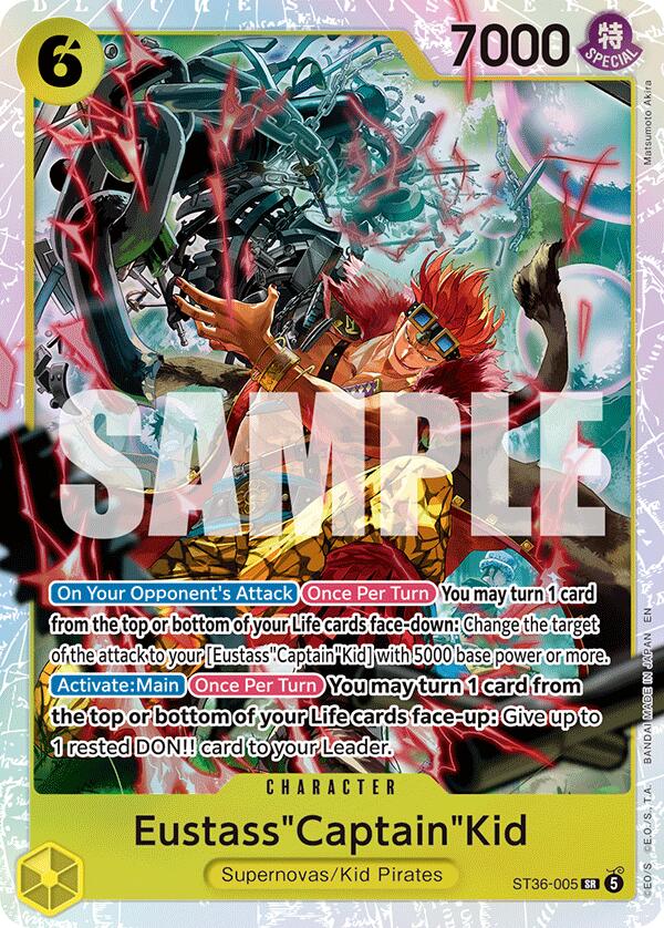 Eustass"Captain"Kid [Starter Deck: 3D2Y] | Clutch Gaming
