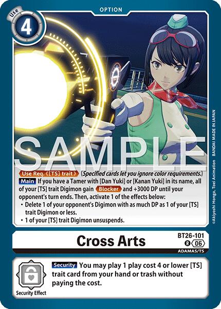 Cross Arts [BT26-101] [Timeless Bonds] | Clutch Gaming