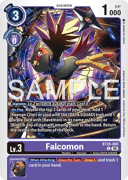 Falcomon [BT26-065] [Timeless Bonds] | Clutch Gaming