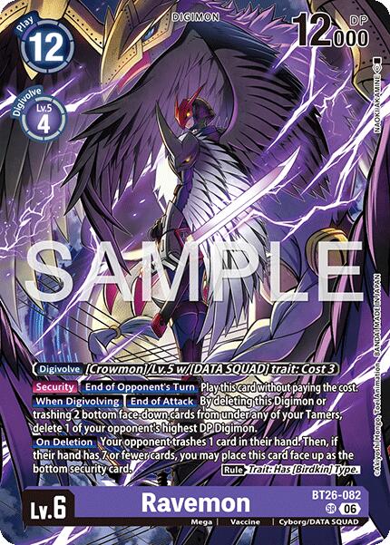 Ravemon [BT26-082] [Timeless Bonds] | Clutch Gaming