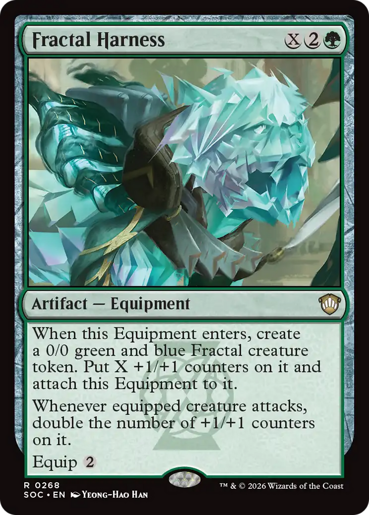 Fractal Harness [Secrets of Strixhaven Commander] | Clutch Gaming