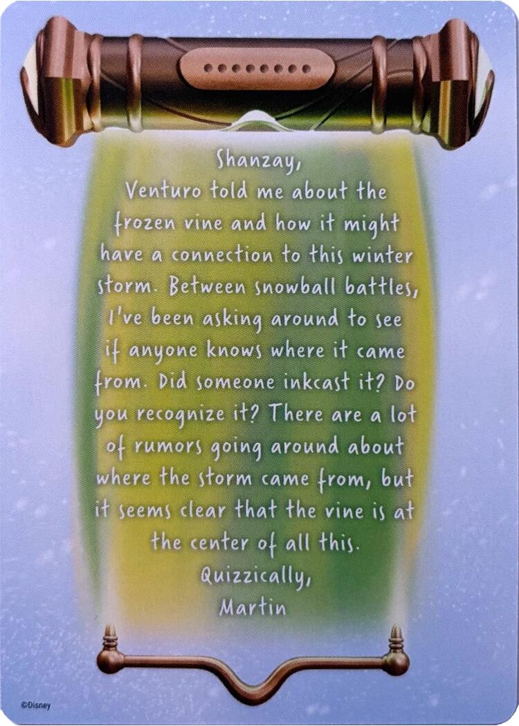 Winterspell Lore Card (8 of 9) [Winterspell] | Clutch Gaming