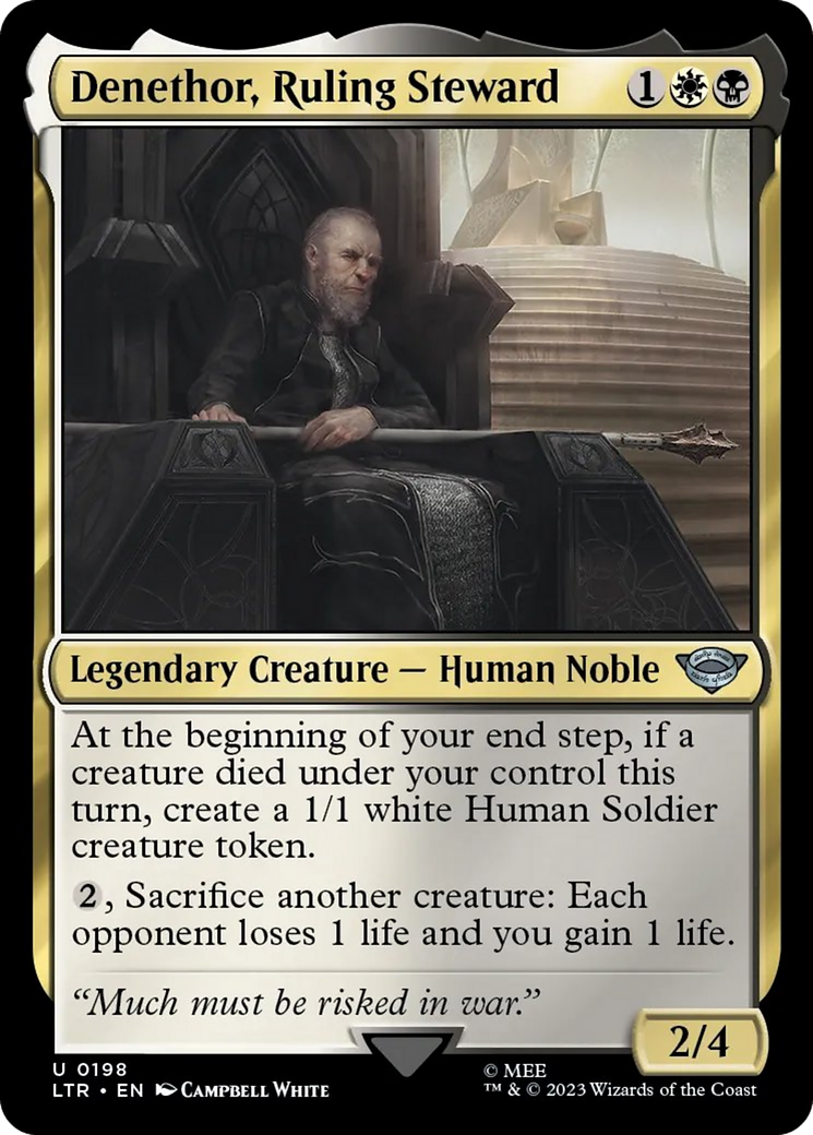 Denethor, Ruling Steward [The Lord of the Rings: Tales of Middle-Earth] | Clutch Gaming