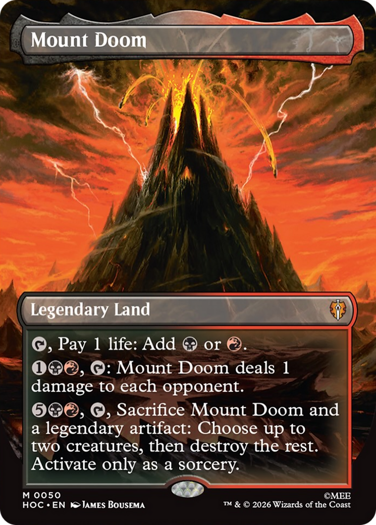 Mount Doom (Borderless) [The Hobbit: Eternal-Legal] | Clutch Gaming