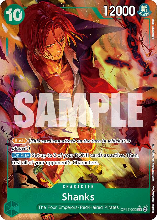Shanks (Alternate Art) [The World's Strongest Warriors] | Clutch Gaming