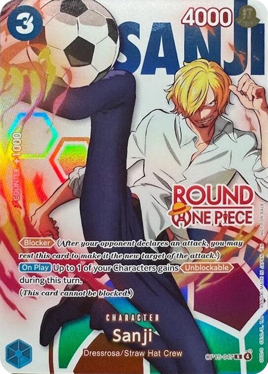 Sanji (Round 1 Promo) [One Piece Promotion Cards] | Clutch Gaming