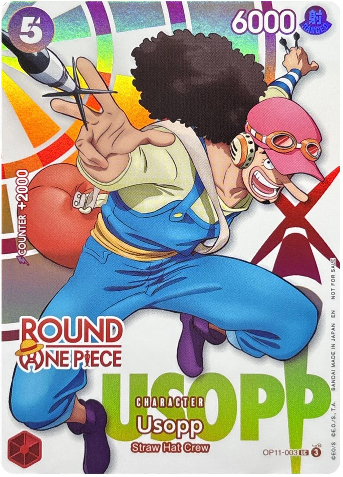 Usopp (Round 1 Promo) [One Piece Promotion Cards] | Clutch Gaming