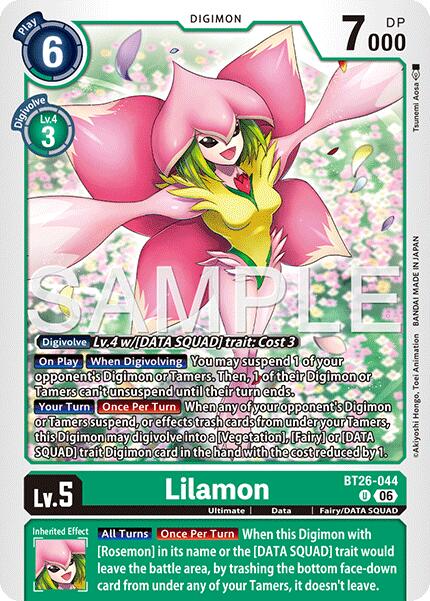 Lilamon [BT26-044] [Timeless Bonds] | Clutch Gaming
