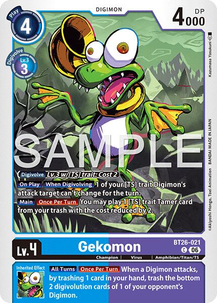 Gekomon [BT26-021] [Timeless Bonds] | Clutch Gaming