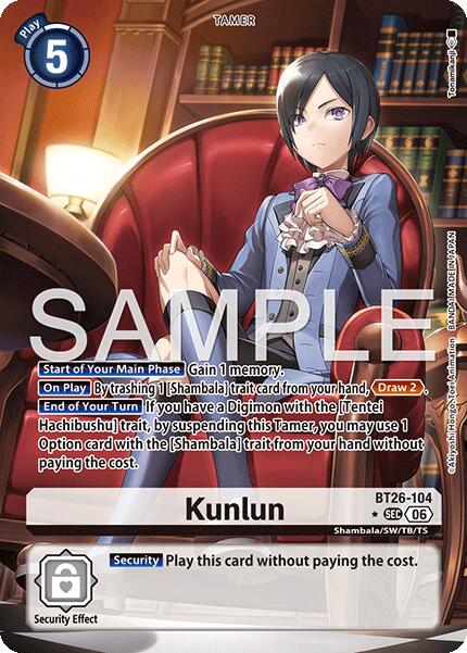 Kunlun [BT26-104] (Alternate Art) [Timeless Bonds] | Clutch Gaming