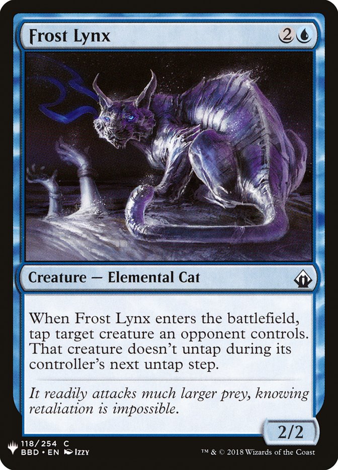 Frost Lynx [Mystery Booster] | Clutch Gaming