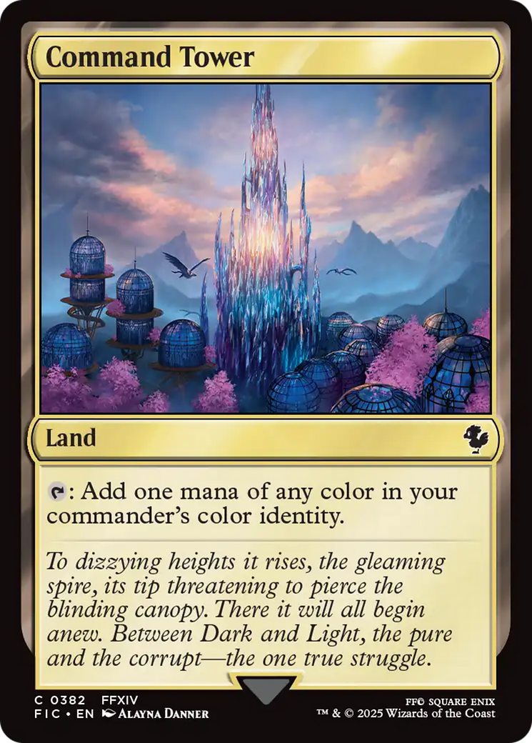 Command Tower (0382) [FINAL FANTASY Commander] | Clutch Gaming