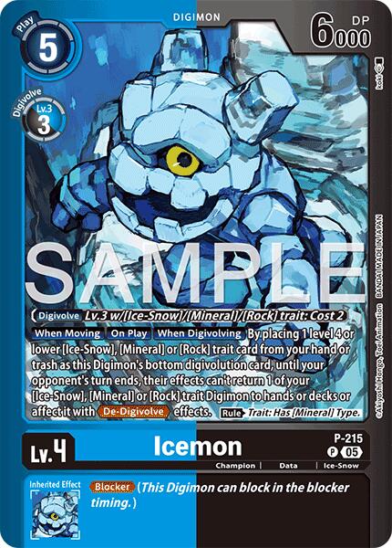 Icemon [P-215] [Limited Card Pack -Final Crest-] | Clutch Gaming