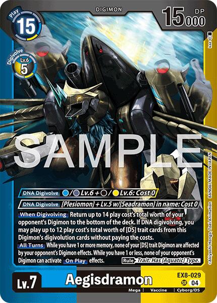 Aegisdramon [EX8-029] [Limited Card Pack -Final Crest-] | Clutch Gaming