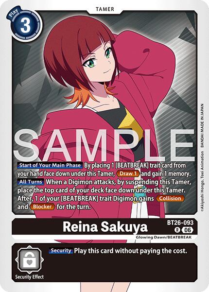Reina Sakuya [BT26-093] [Timeless Bonds] | Clutch Gaming