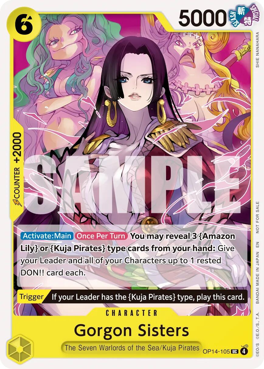Gorgon Sisters (Tournament Pack 2026 Vol. 3) [One Piece Promotion Cards] | Clutch Gaming