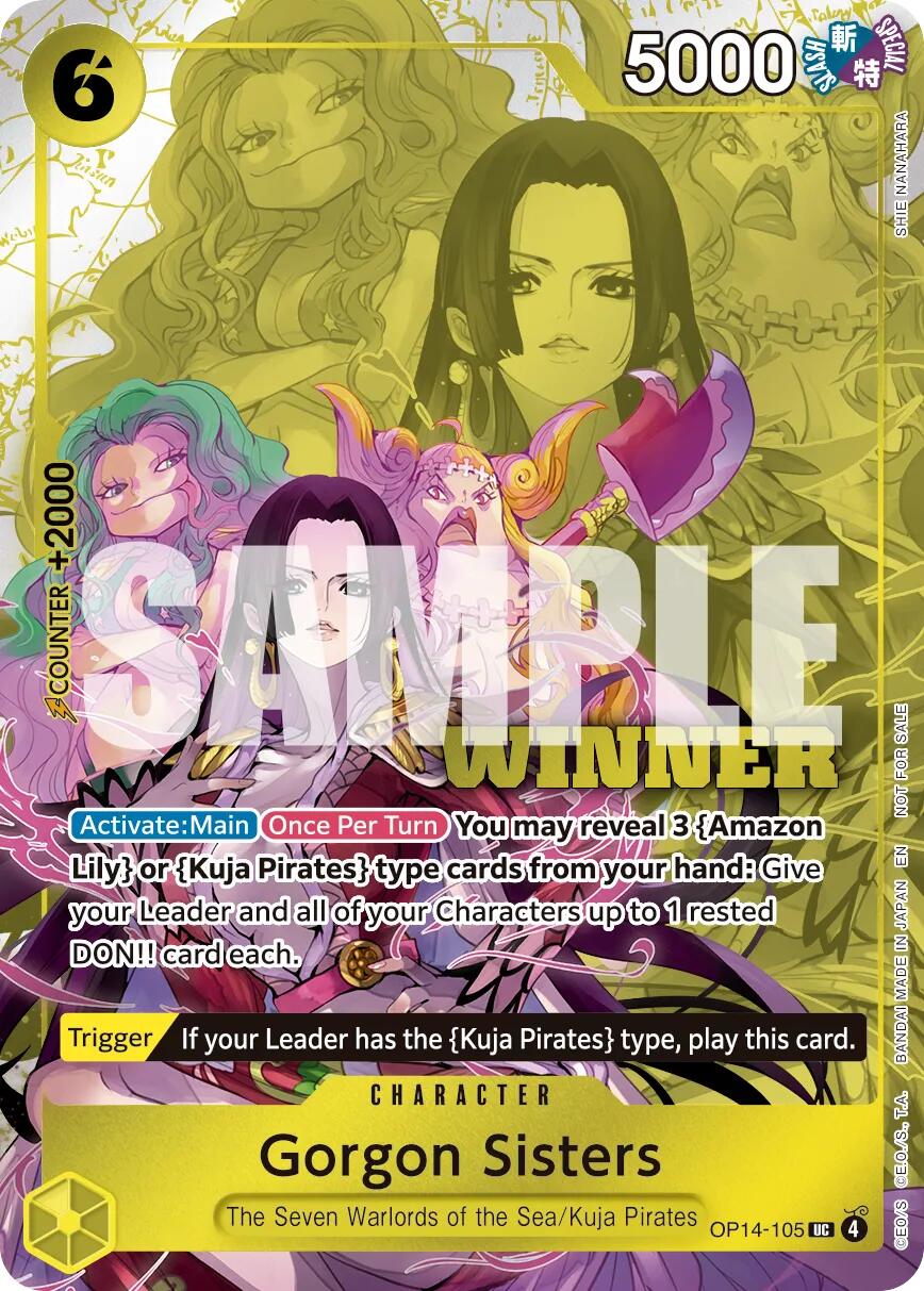 Gorgon Sisters (Winner Pack 2026 Vol. 3) [One Piece Promotion Cards] | Clutch Gaming