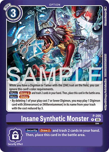 Insane Synthetic Monster [P-205] [Limited Card Pack -Final Crest-] | Clutch Gaming