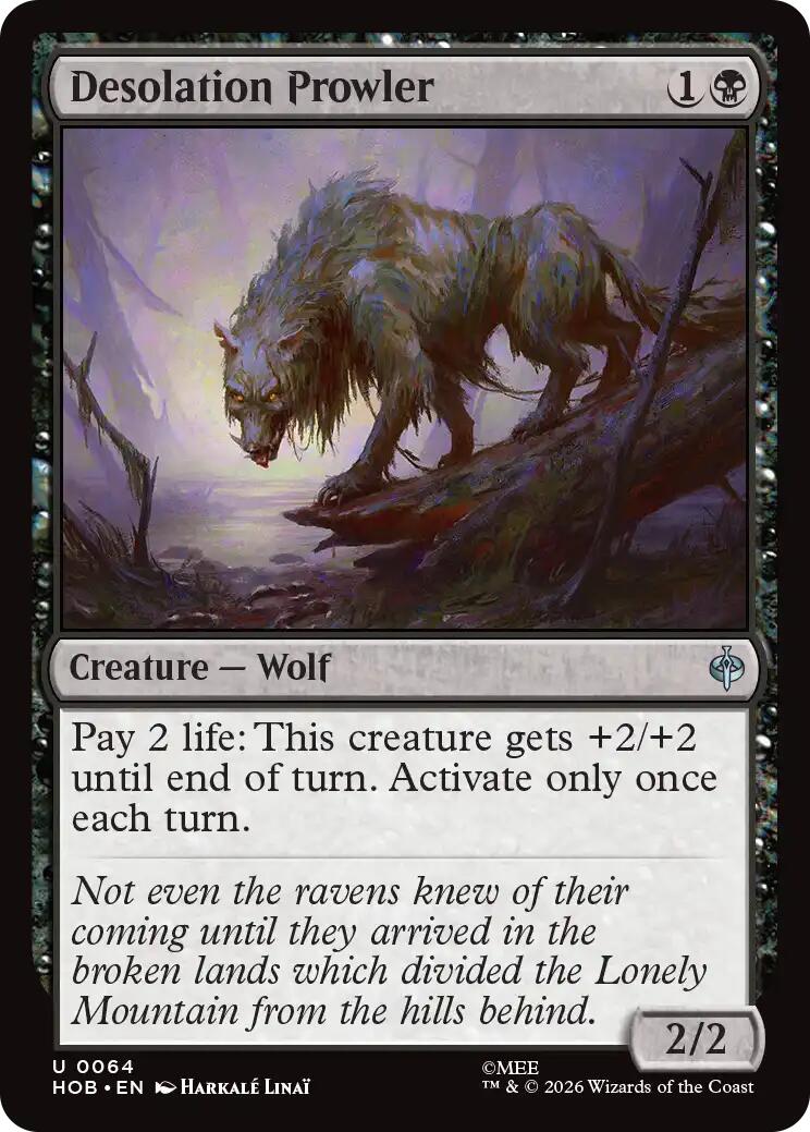 Desolation Prowler [The Hobbit] | Clutch Gaming
