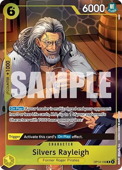 Silvers Rayleigh (One Piece Card Game Illustration Box Vol. 7) [One Piece Promotion Cards] | Clutch Gaming