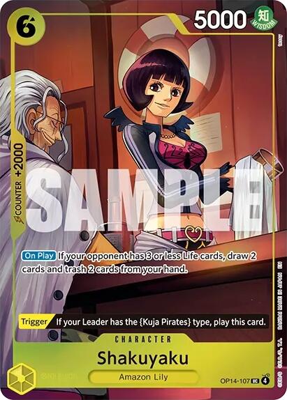 Shakuyaku (One Piece Card Game Illustration Box Vol. 7) [One Piece Promotion Cards] | Clutch Gaming