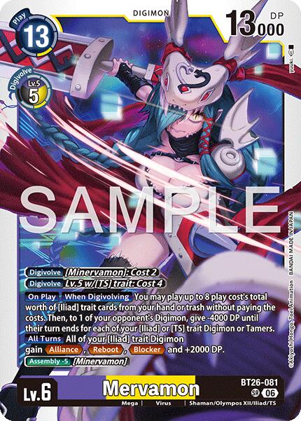 Mervamon [BT26-081] [Timeless Bonds] | Clutch Gaming