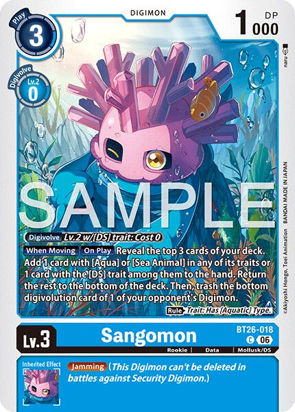Sangomon [BT26-018] [Timeless Bonds] | Clutch Gaming