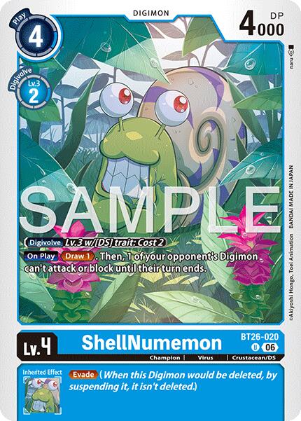 ShellNumemon [BT26-020] [Timeless Bonds] | Clutch Gaming